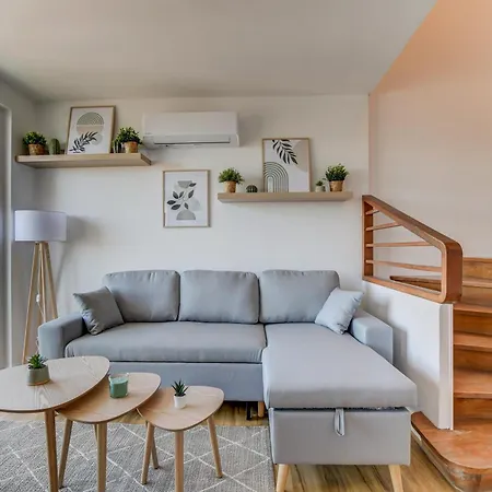 Sunset Duplex - Grand-rond, Jardin Des Plantes, Centre-ville, 2 Bdrs 60m2, Ac, Free Public Car Park 200m Away, Netflix - T3 60m2 Avec Clim, Parking Public Gratuit A 200m * Tolosa