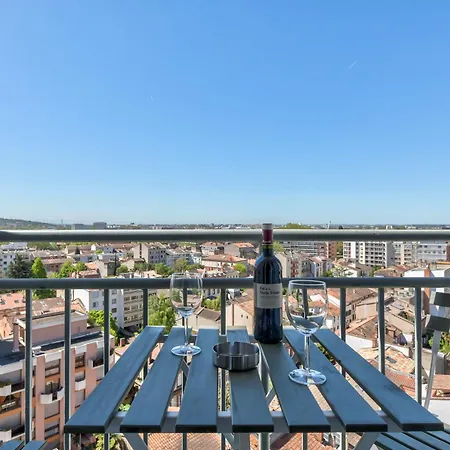 Sunset Duplex - Grand-rond, Jardin Des Plantes, Centre-ville, 2 Bdrs 60m2, Ac, Free Public Car Park 200m Away, Netflix - T3 60m2 Avec Clim, Parking Public Gratuit A 200m
